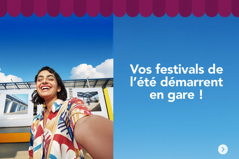 Festivals de l'été en gare