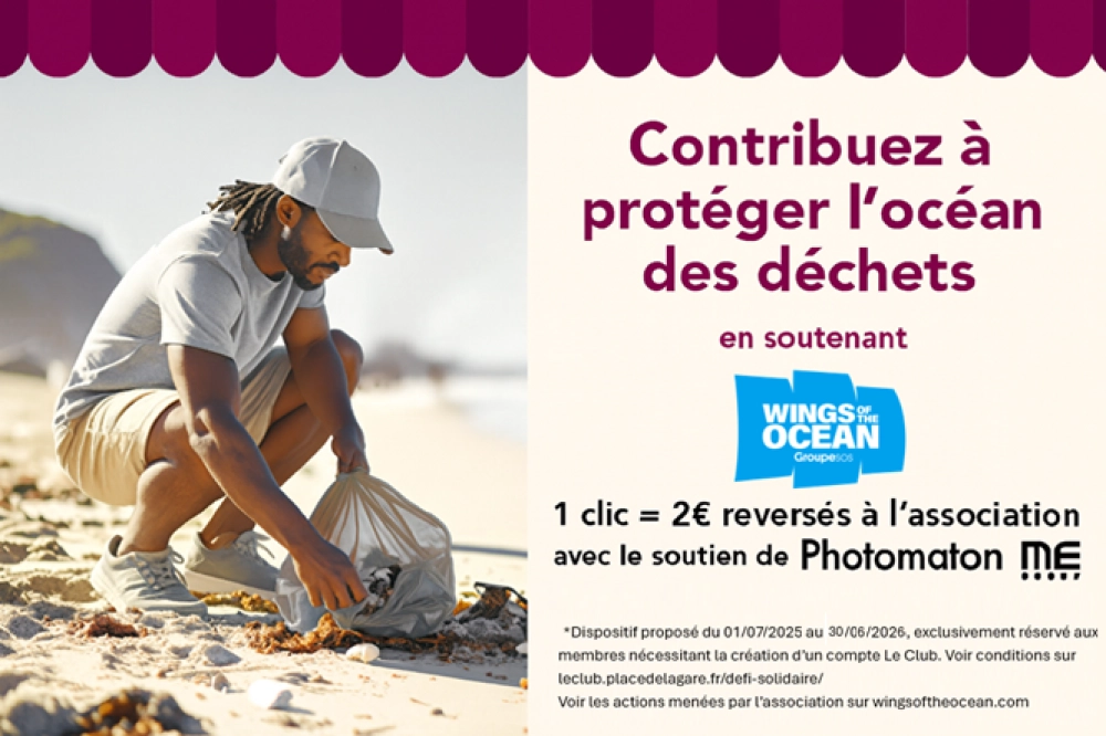 Défi solidaire en gare