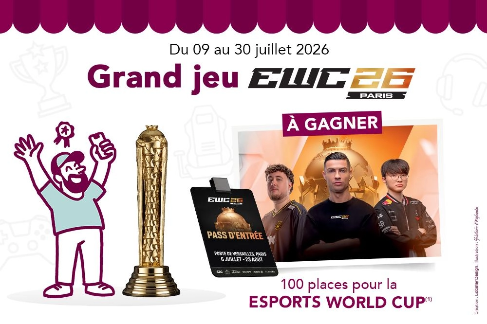 Grand jeu Esports World Cup
