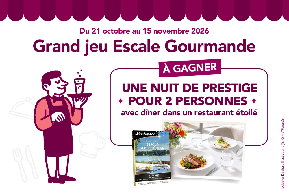 Jeu escale gourmande