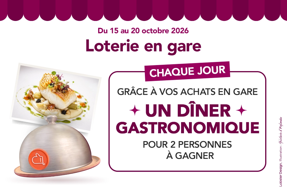 Loterie en gare