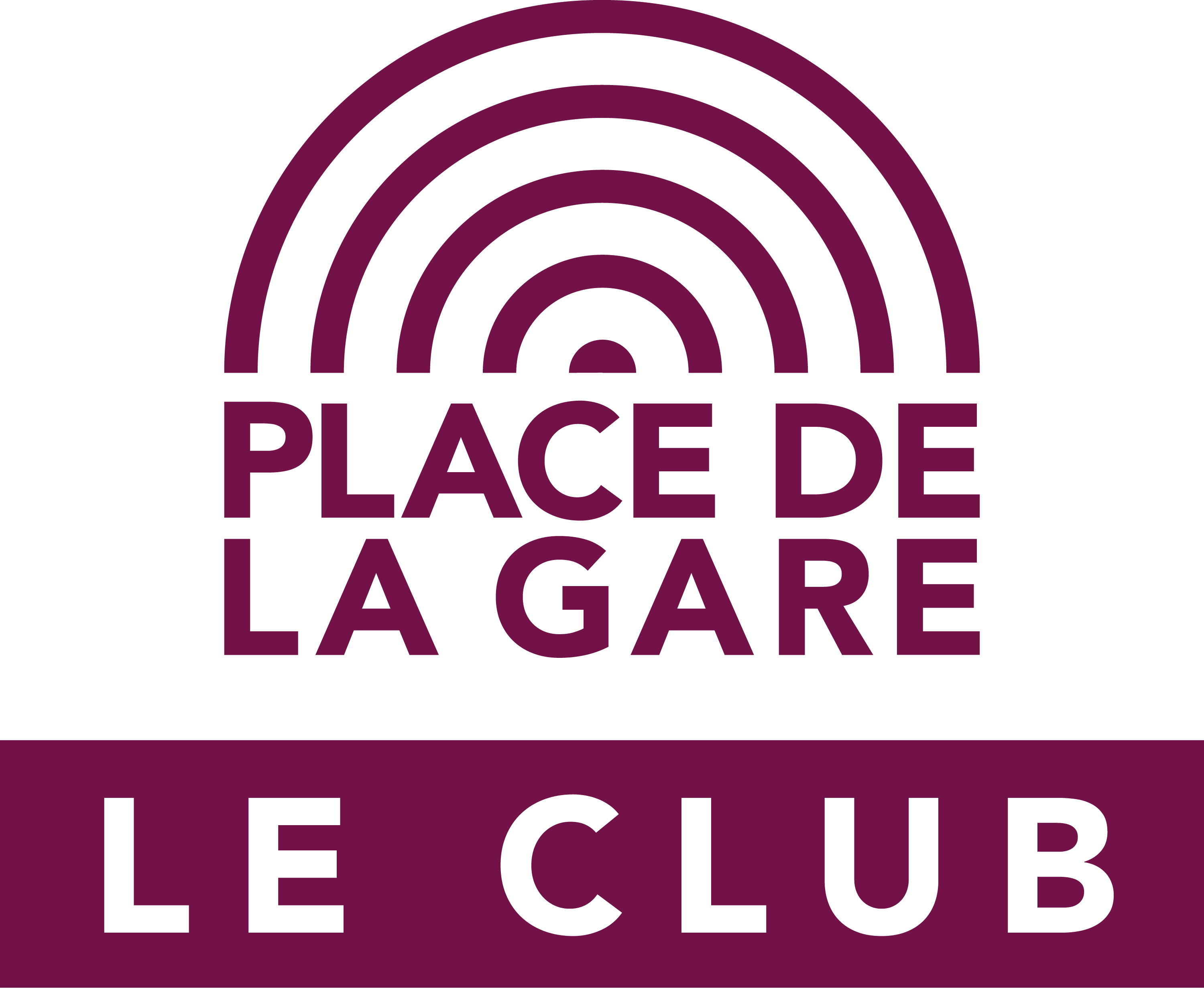 Logo Le Club Place de la Gare