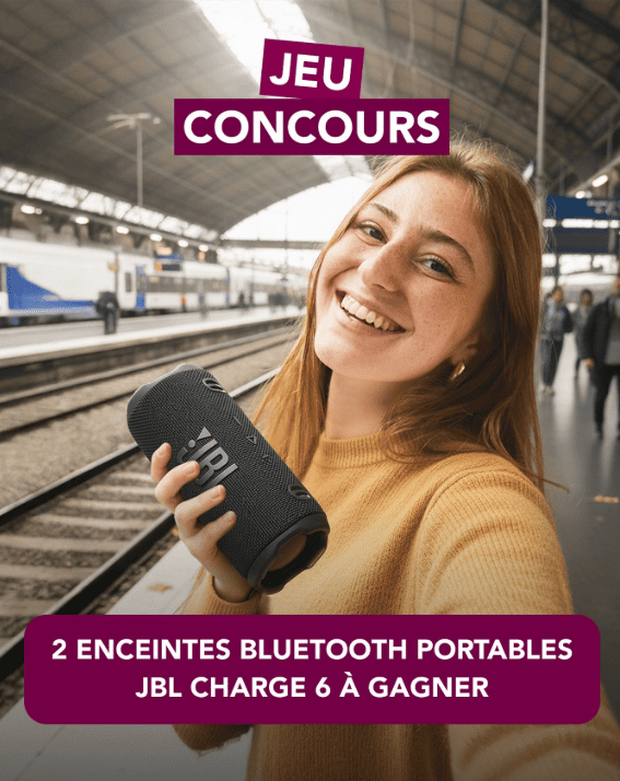 Jeu concours Instagram 2 enceintes JBL à gagner