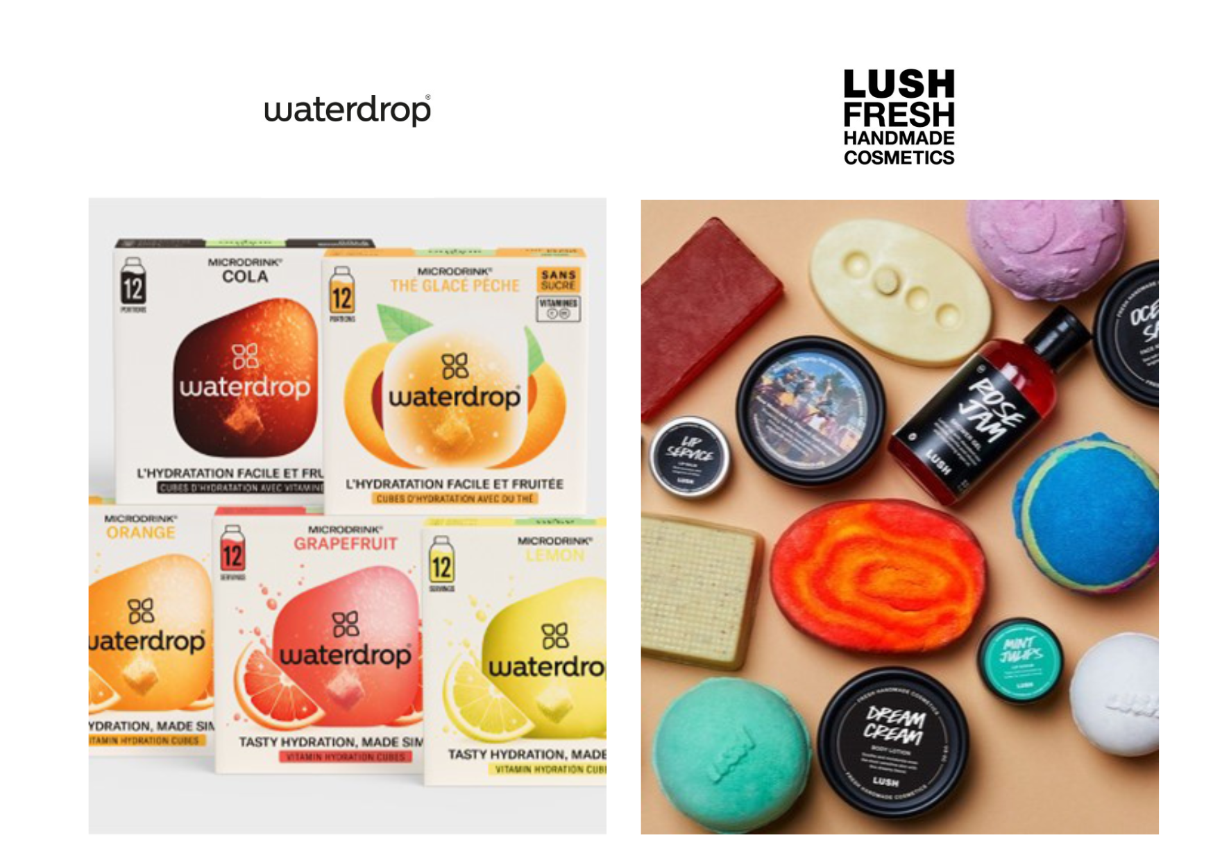 Waterdrop, Lush