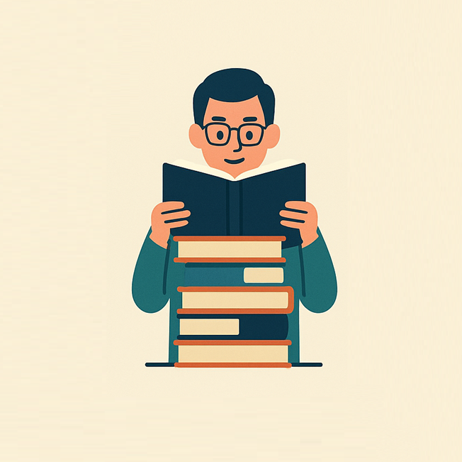 Gros lecteur : Les livres font partie de ma vie.